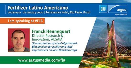 ALGAIA WILL BE PRESENT AT FERTILIZER LATINO AMERICANO