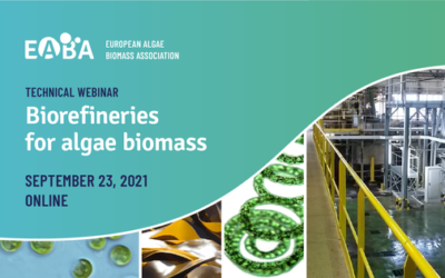 Algaia to chair the Biorefineries for Algae Biomass Technical Webinar