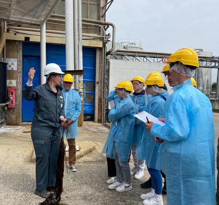 VISITE D’ÉLÈVES DU COLLEGE DES ABERS