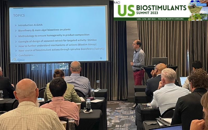 ALGAIA PARTICIPE AU US BIOSTIMULANTS SUMMIT