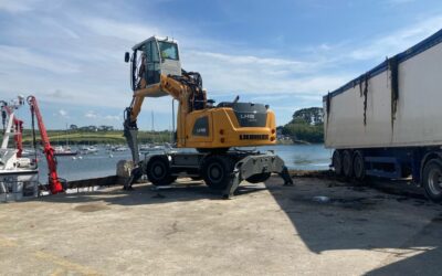 A new generation seaweed loader in Lanildut